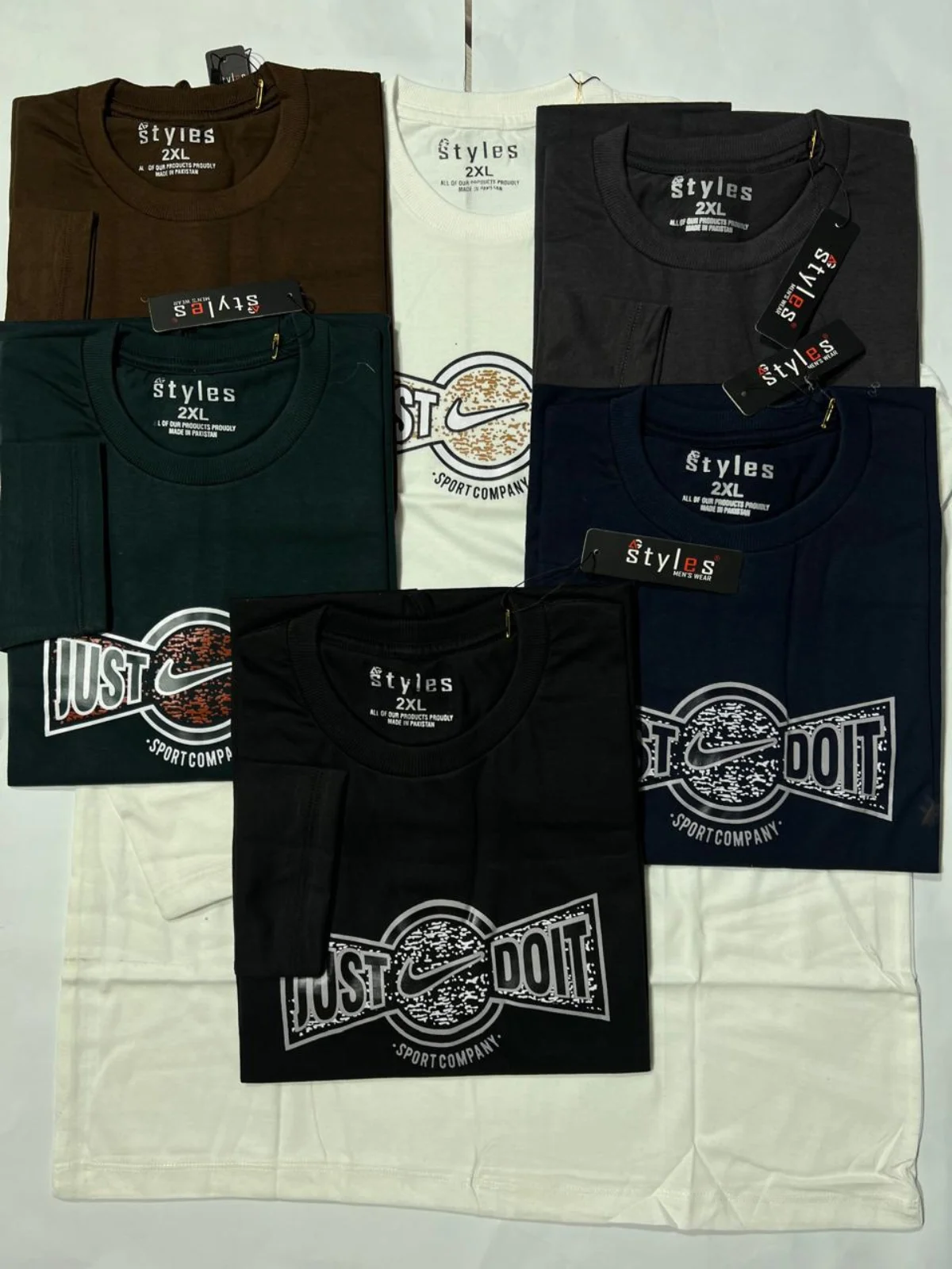 Just Do It Sport Company Graphic Tees